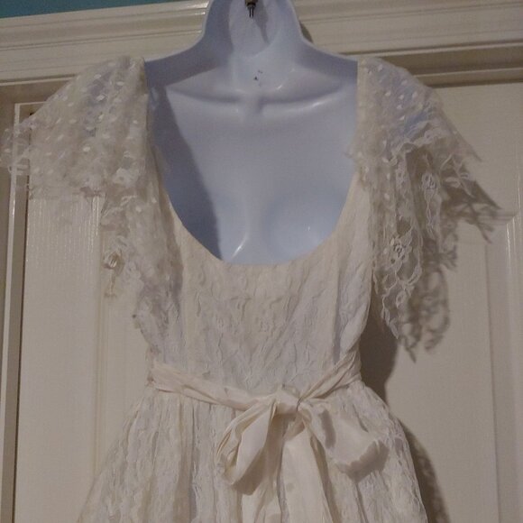 Steppin Out Vintage Lace Cottage Milkmaid Fairy Cosplay Victorian Prairie 5 - Picture 13 of 16